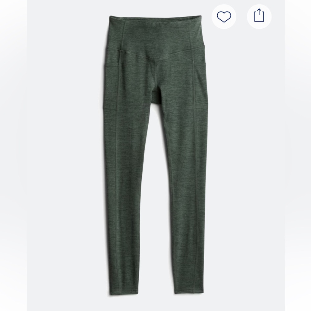 Gaiam | Heather Green High Rise Legging | Size Small NWT